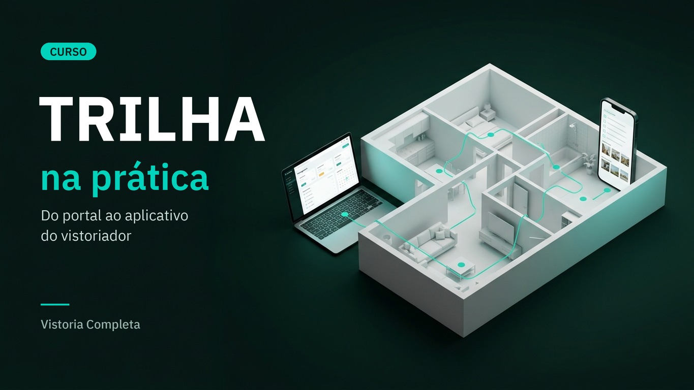 Capa do curso TRILHA na prática: do portal ao aplicativo do vistoriador